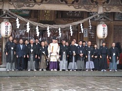 櫛引八幡宮初抜き会2023年