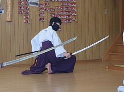 中学生にして、居合道歴7年！